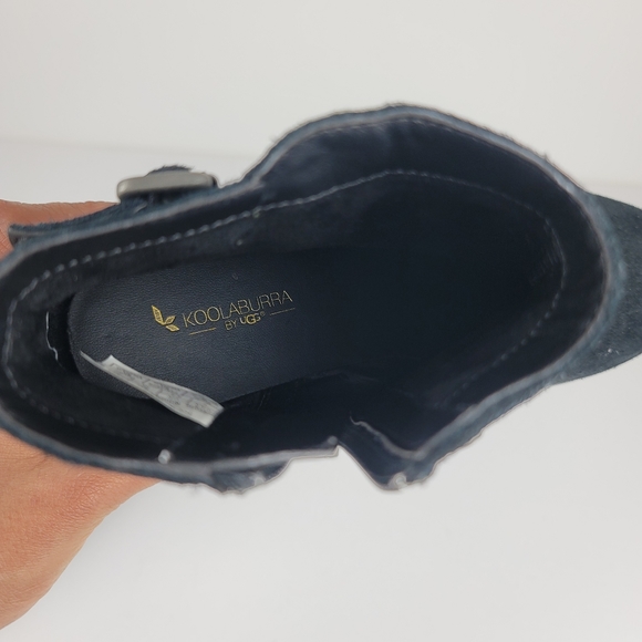 Koolaburra by UGG black zipper ankle booties size 7 - Picture 10 of 11